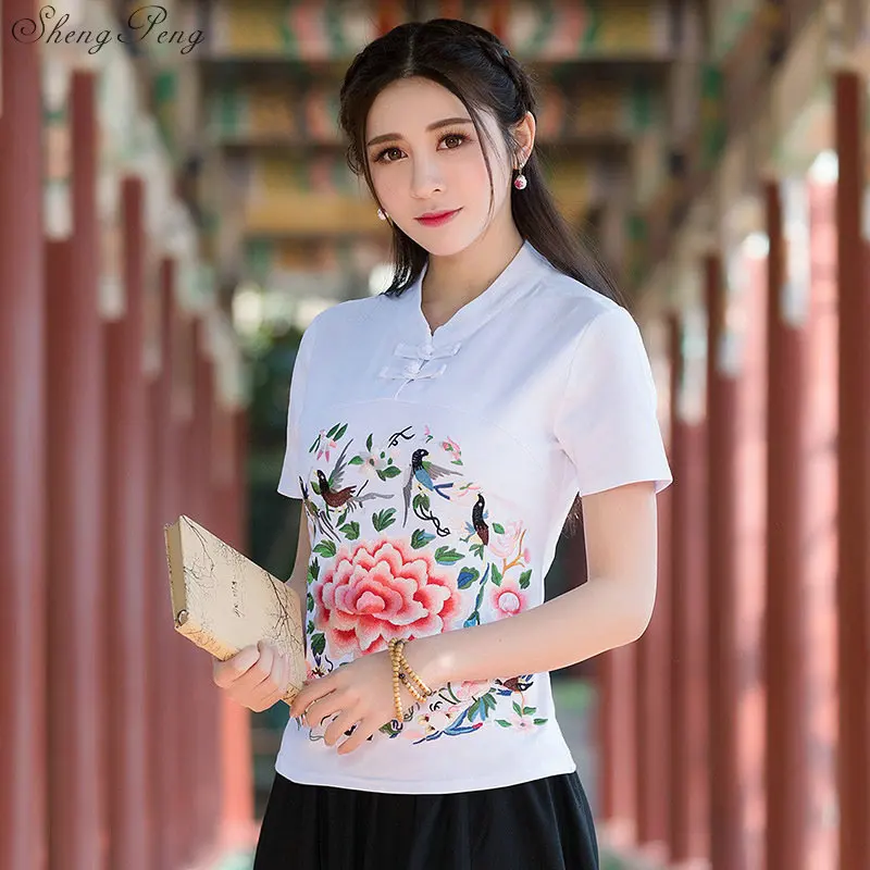 Новая летняя одежда Китайский традиционный cheongsam лучших восточных китайский традиционный китайский одежда для женщин Q319