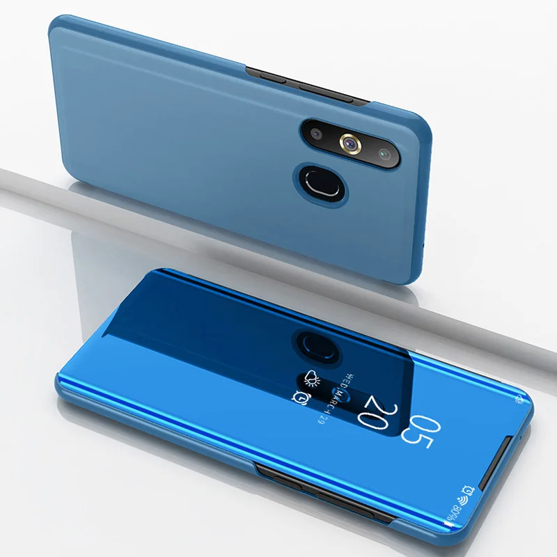 AKABEILA умный зеркальный флип-чехол для телефона samsung Galaxy A30 чехол Прозрачный чехол для samsung A40 A60 A70 A20 чехлы
