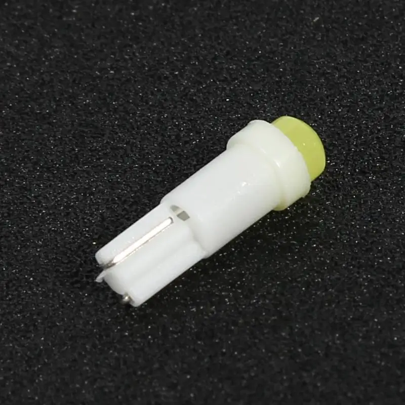 VODOOL 10 шт. 12V 1,2 W T5 3D COB светодиодный лампы для автомобилей Автомобильный клиновидный интерьер приборной панели лампа приборной панели индикаторная лампа для чтения