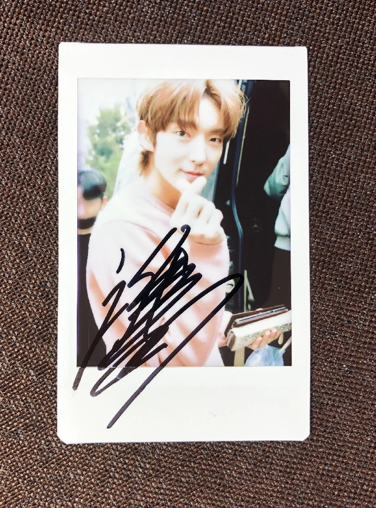 Ручная работа LEE JOON GI autographed Polaroid 3 дюйма K POP 5 версий 69C|Открытки и приглашения| |