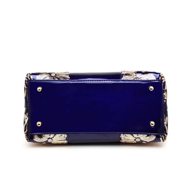 Новые модные роскошные брендовые платье с блестками и вышивкой Женская сумочка