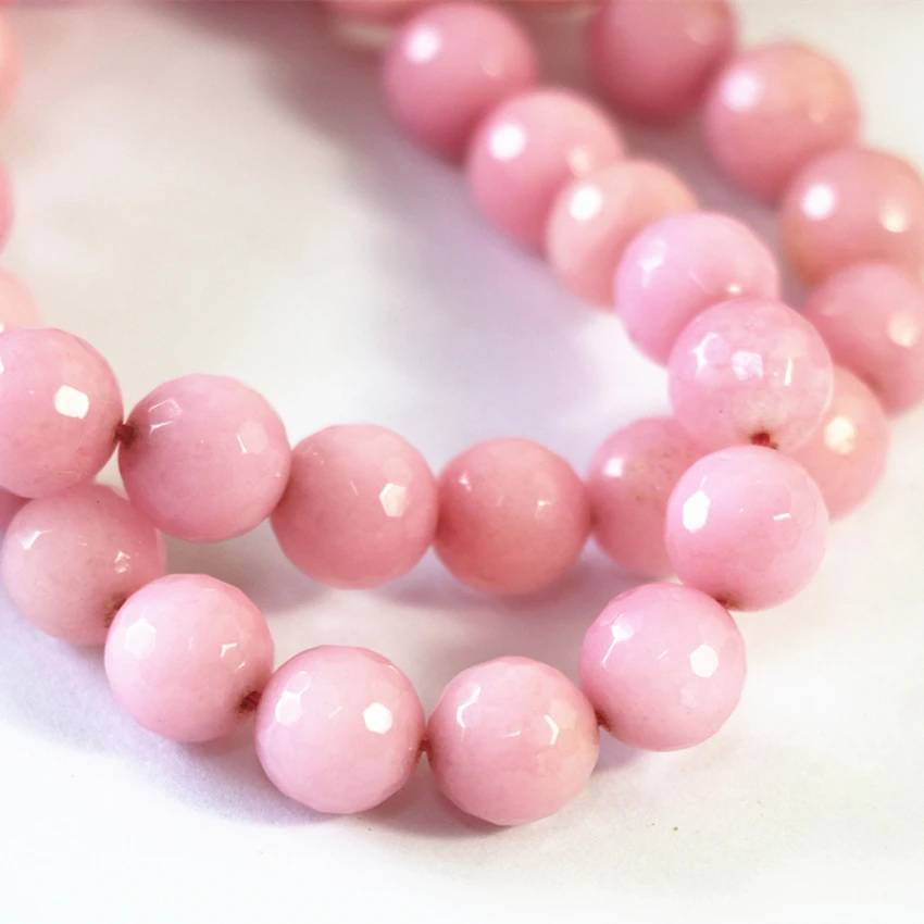 3 вида цветов натуральный камень окрашенный розовый красный зеленый халцедон