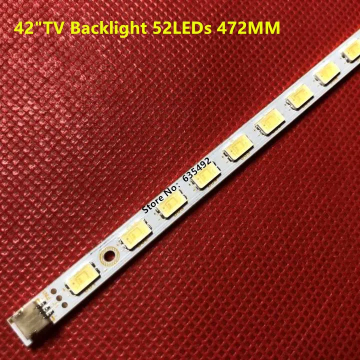 100% New 472MM 4 PCS LED Backlight strip 52LEDs 42T09-05B for 73.42T09.005-4-SK1 73.42T09.004-4-SK1 For T420HW07 ITV42839E | Лампы и