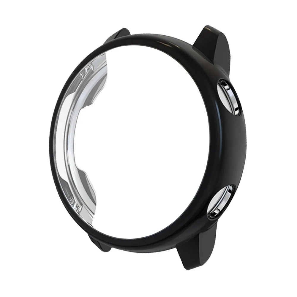 Black Чехол для galaxy watch active для samsung galaxy watch active bumper, защита для экрана из ТПУ, защитный чехол - Цвет: Black