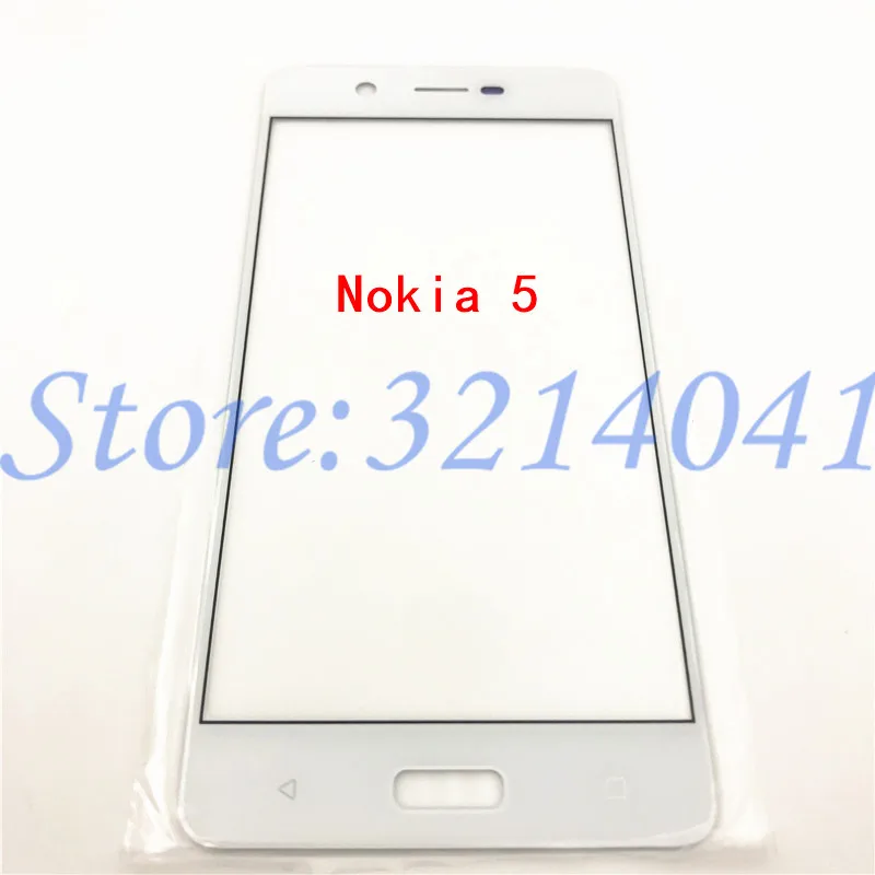 10Pcs/Lot Touch screen Panel For Nokia 3 5 6 7 7Plus 8 Front Outer Glass Top Lens Screen N3 N5 N6 N7 Plus N8+Logo | Мобильные