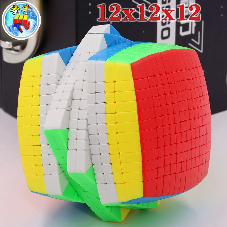 

SengSo Magic Cube 12x12x12 ShengShou Cubo Mágico 12x12 Pillow Puzzle 10cm Competition Educational Twist Wisdom Game Toys Game 큐브