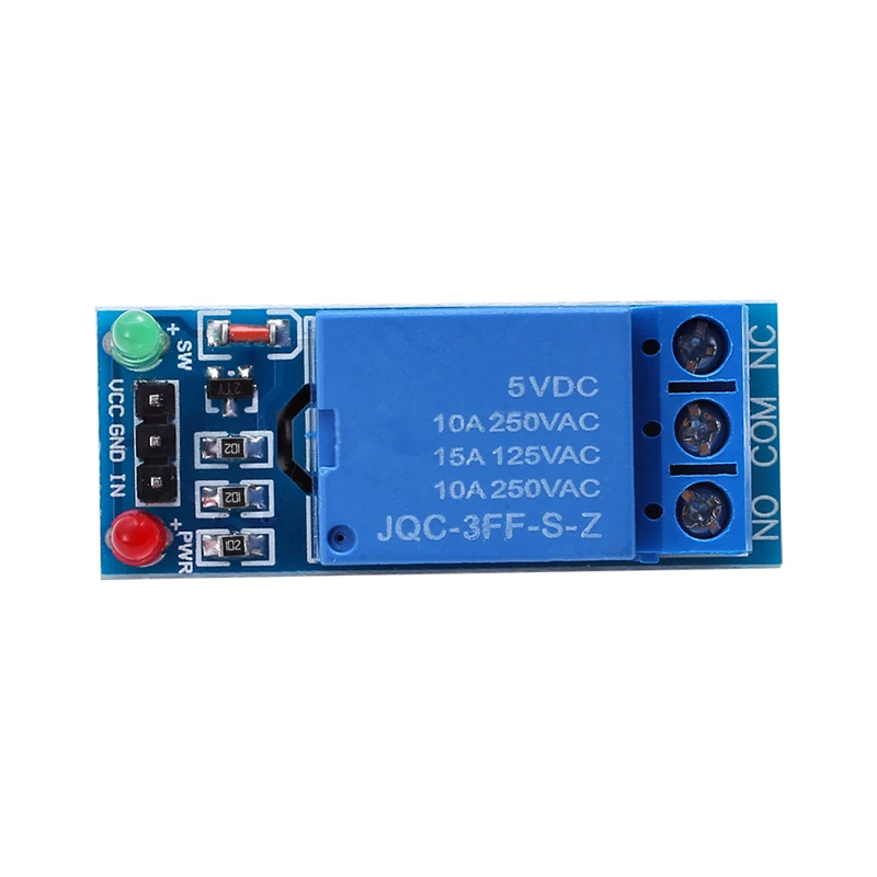 100% New1 способ релейный модуль 5V 12V реле низкого уровня для расширения платы PIC AVR DSP