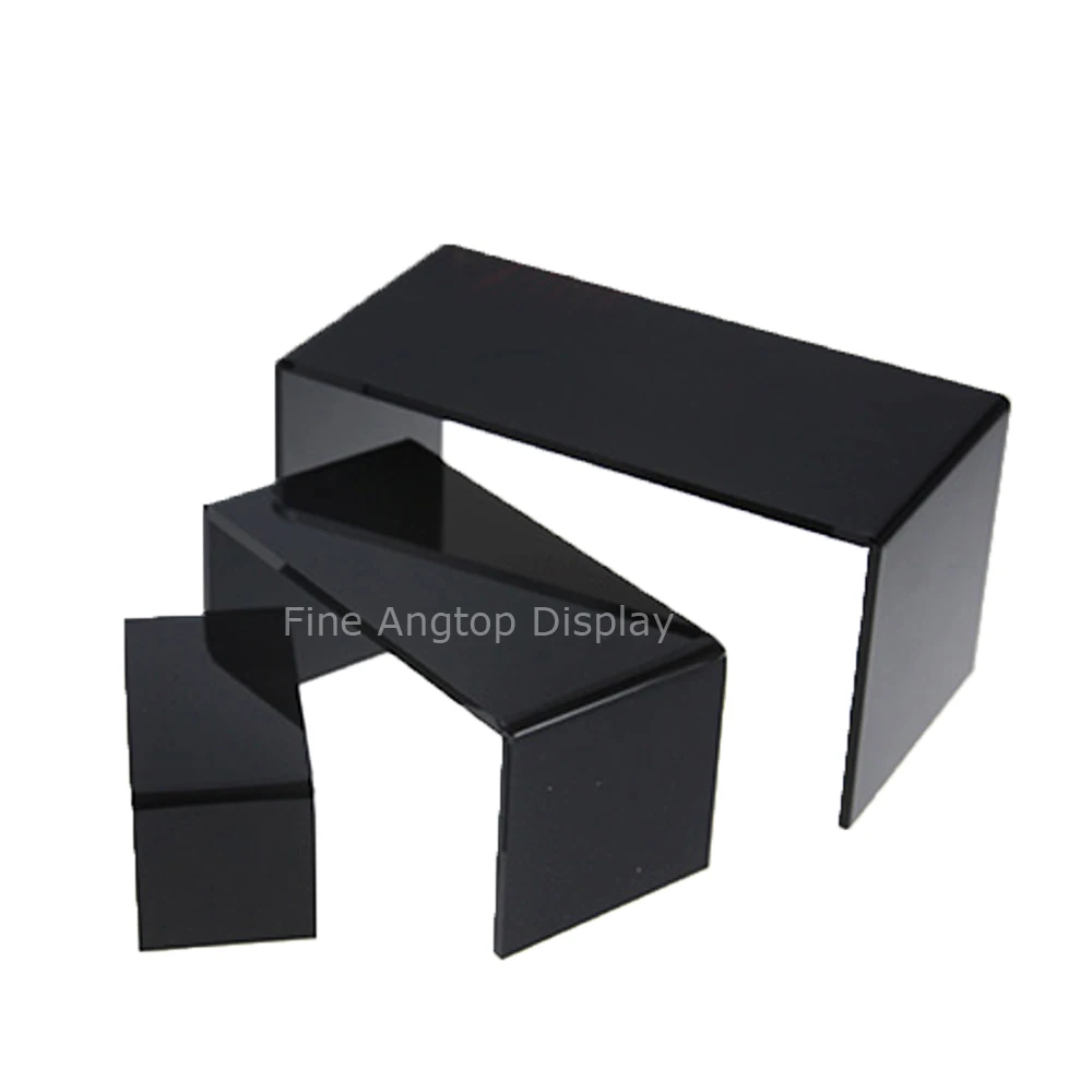 3 шт. черные кошельки сумка акриловый держатель витрина ложки полка стояк магазин