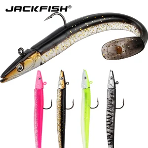 JACKFISH Jig головная Мягкая приманка 11,8 см15 г Мягкая приманка С рыболовным крючком