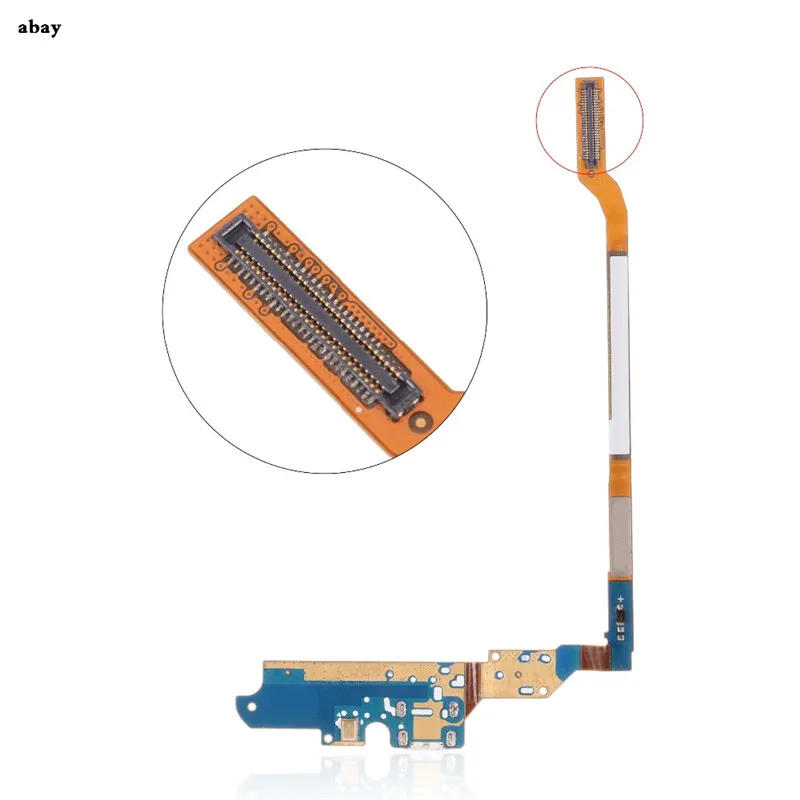 Док станция для Samsung Galaxy S4 i9505/i9500 зарядный порт USB гибкий кабель запасные части док