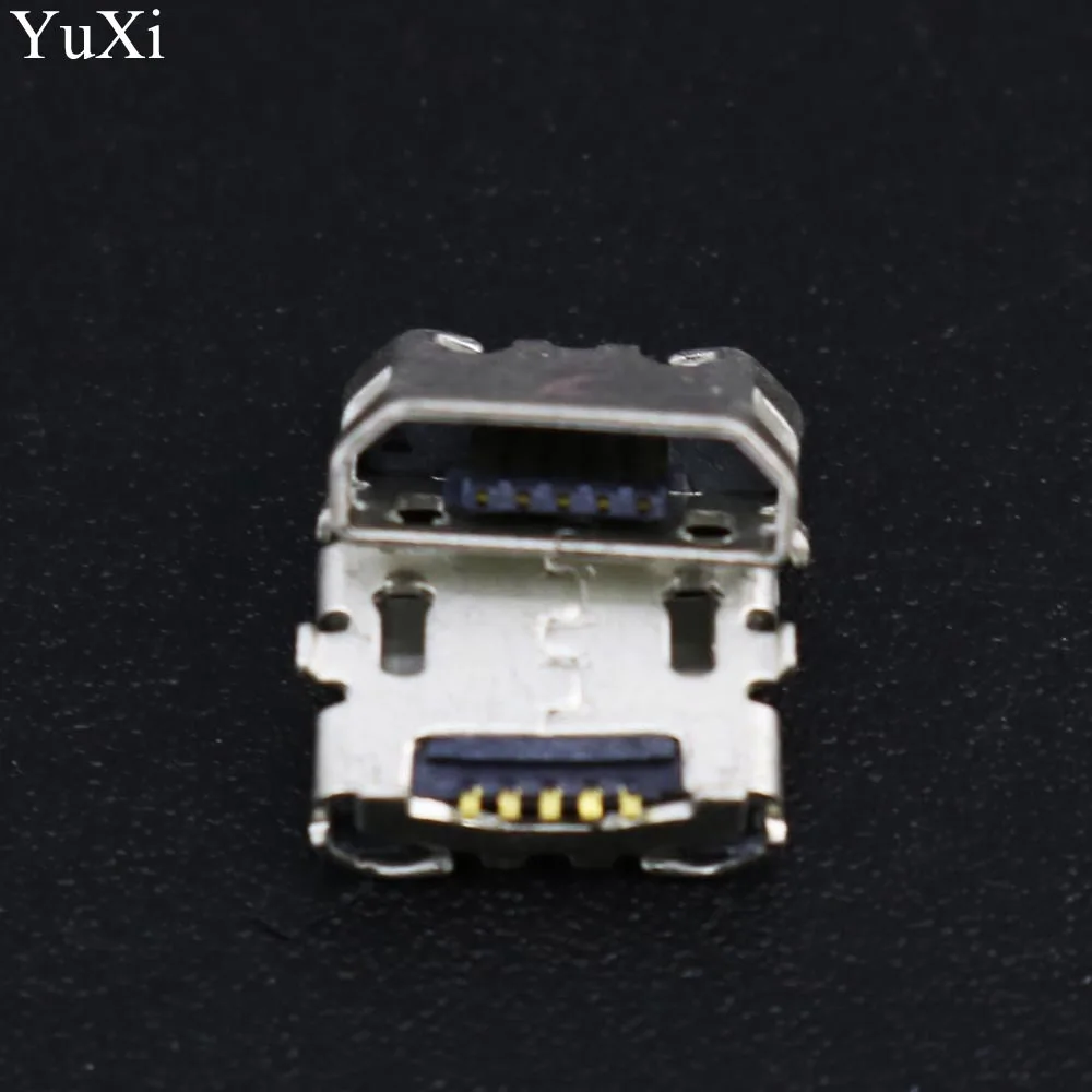 10pcs micro USB 5pin jack Reverse Ox horn Charging Port Plug socket connector mini usb For Huawei 4X Y6 4A P8 C8817 max Lite Pro |
