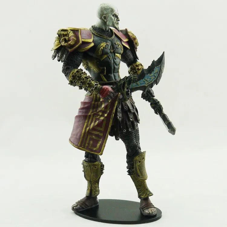 Бесплатная доставка высокое качество NECA God of War 2 Kratos em Ares Armor W Blades 7 дюймов ПВХ