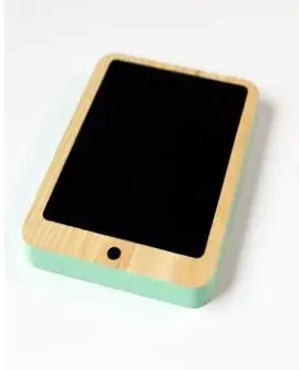 IPad в скандинавском стиле, подарок для ребенка, Деревянный планшет, ПК, игрушка для прорезывания зубов, украшение детской комнаты, принадлежности для рукоделия и инструменты, фигурки, игровые Игрушки - Цвет: Зеленый