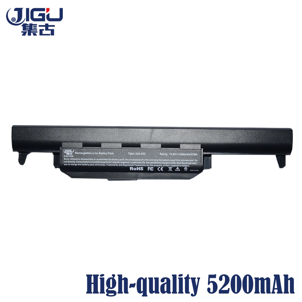 JIGU Аккумулятор для ноутбука ASUS A32-K55 X55U X55C X55A X55V X55VDX75V X75VD X45VD X45V X45U X45C X45A U57VM U57A U57V U57VD R700VM