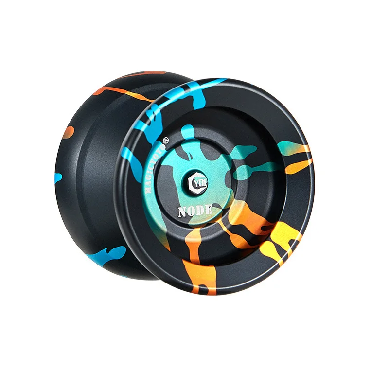 Black yellow blue Оригинальные Классические детские игрушки MAGICYOYO Y01-NODE, устойчивые к падению, легко управляемые йо-йо с веревкой из чистого полиэстера - Цвет: Black yellow blue