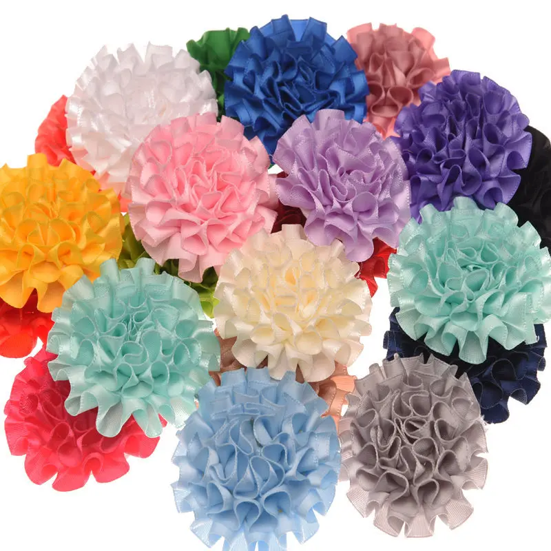 20 шт. заколки для волос из полиэстера|hair accessories diy|flower hair accessorieshair |