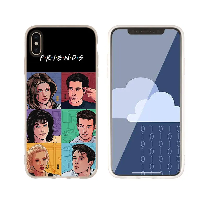 Чехол Perk coffee friends tv для iphone XS 11 Pro Max XR X 10, чехлы для телефонов iphone 7 8 Plus 6s 5 4s - Цвет: picture 09