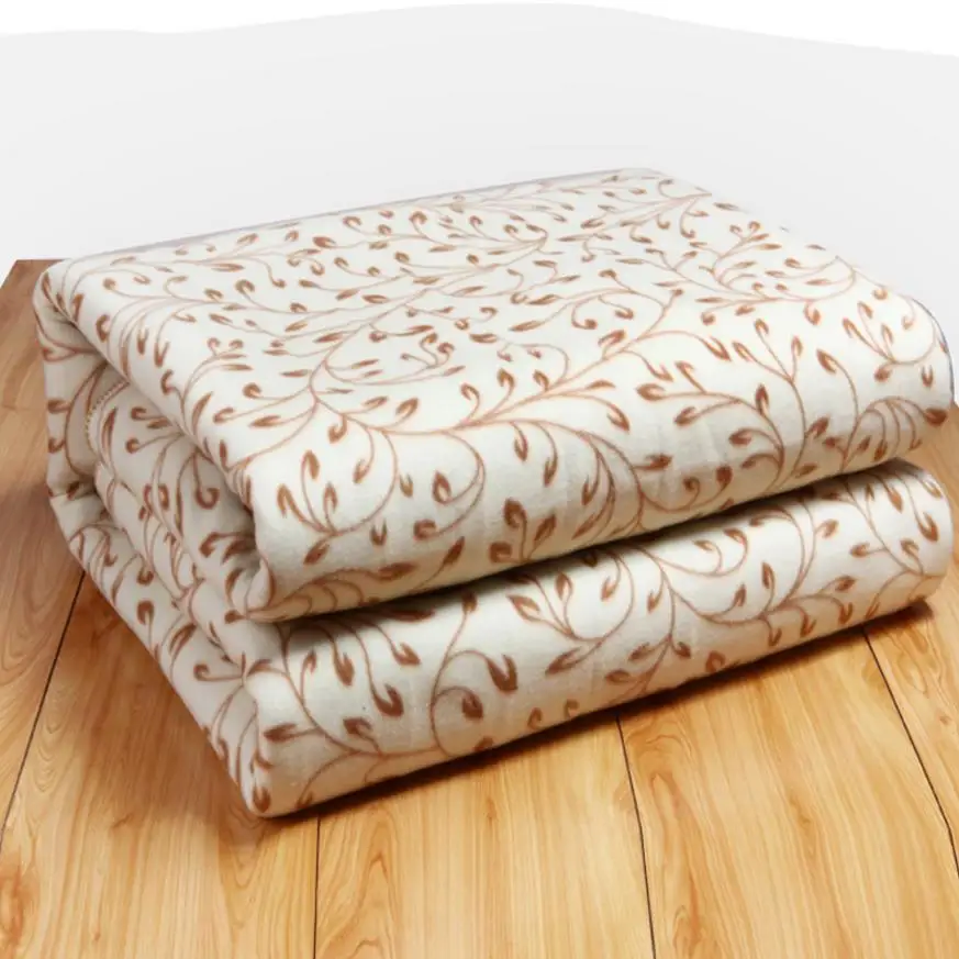 Высококачественное фланелевое одеяло с подогревом электрическое безопасное