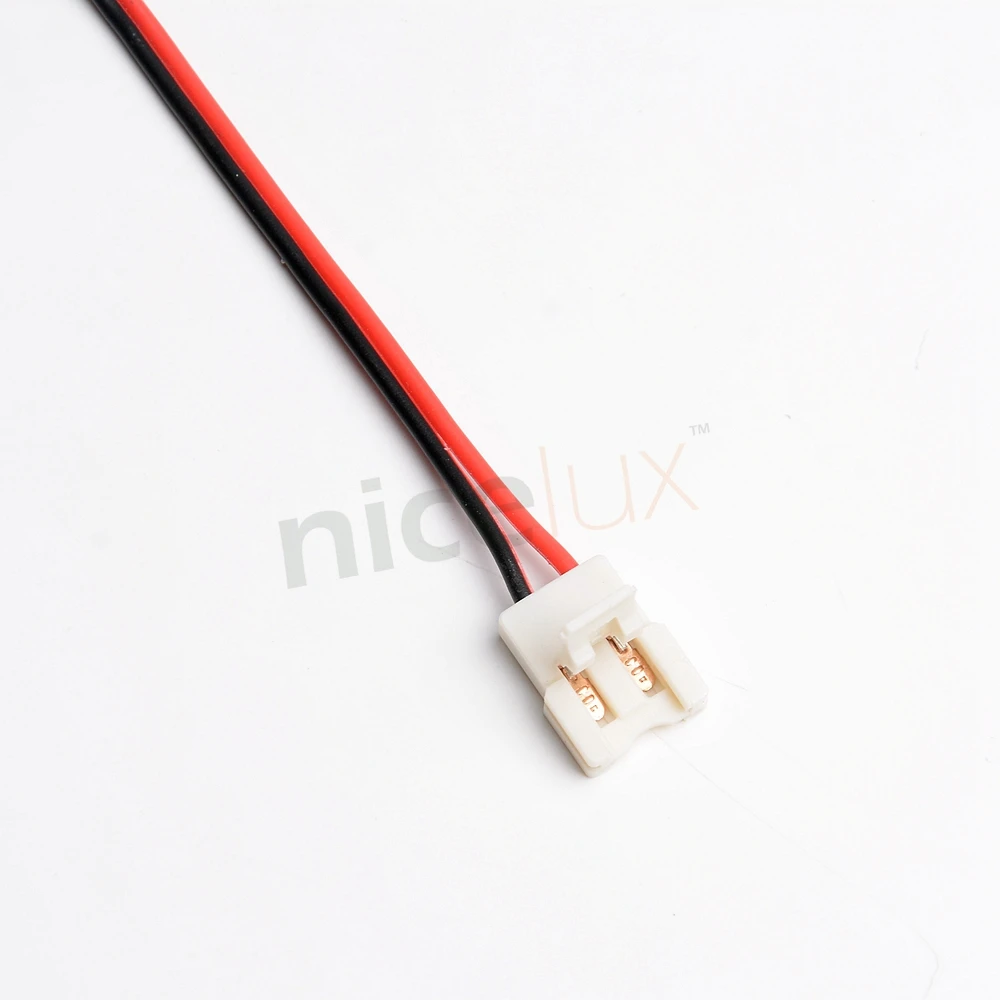 10 шт Светодиодные ленты раздеться тонкий разъем для 2 Pin мм 5050 IP20 не