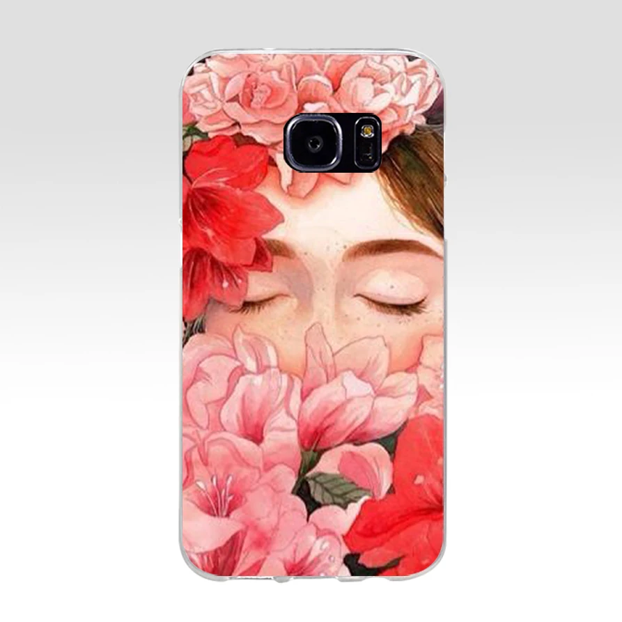 D чехол для Samsung Galaxy S7 egde S6 edge G920F i9600 силиконовый | Мобильные телефоны и аксессуары