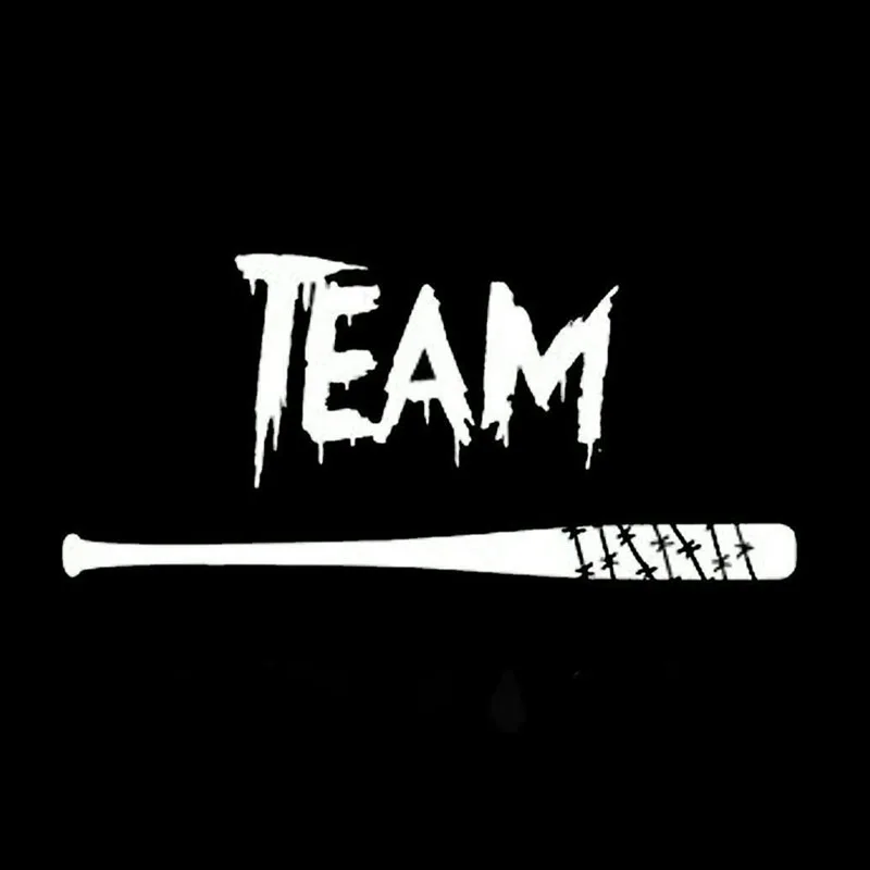 Зомби Ходячие мертвецы команда личности виниловая наклейка автомобиль-Стайлинг