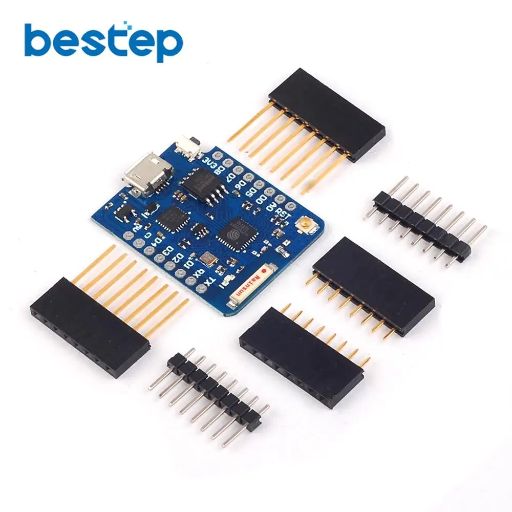 Для WEMOS D1 Mini Pro 16M Bytes внешняя антенна разъем NodeMCU ESP8266 ESP-8266EX CP2104 wifi макетная плата Micro USB
