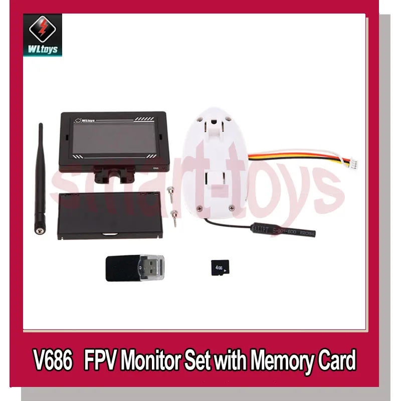 V686 40 5 8G набор FPV Для WLtoys JJRC V686G RC Quadcopter Запчасти 23 монитор и 24 HD камера|hd camera sunglasses|hd