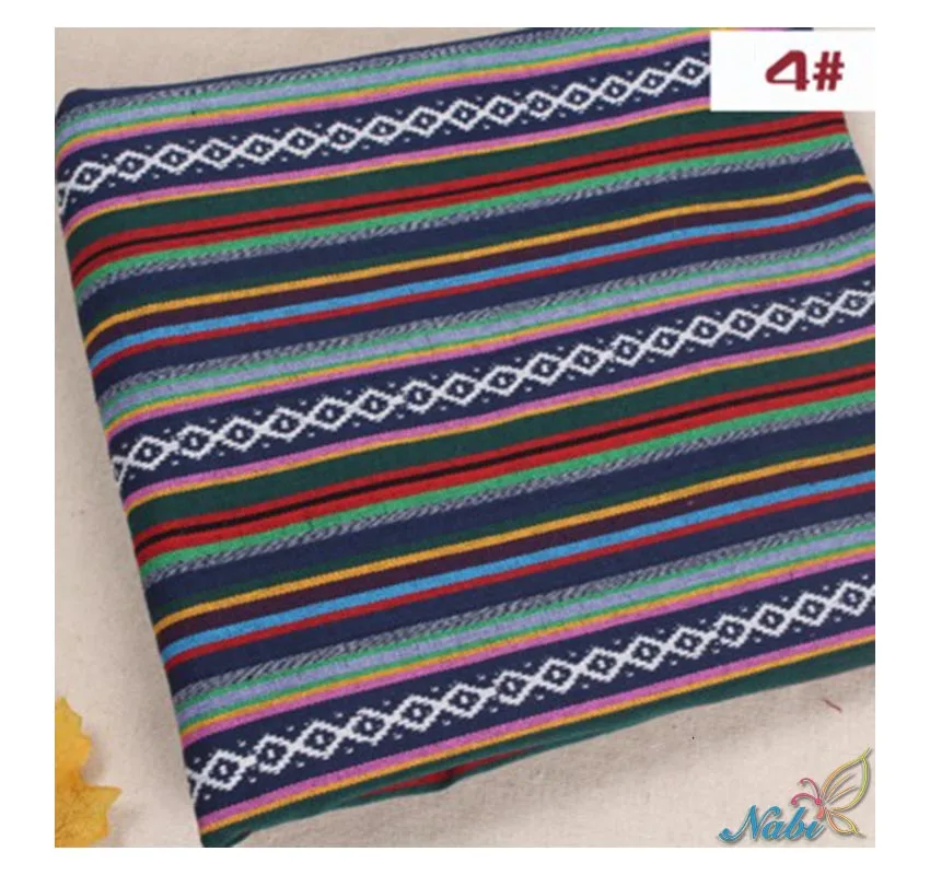 SMTA 50*150 см, хлопковая ткань, Лоскутная Ткань по метру, одежда для пэтчворк, Национальный Ветер, ткань 330 г/м - Цвет: yy002