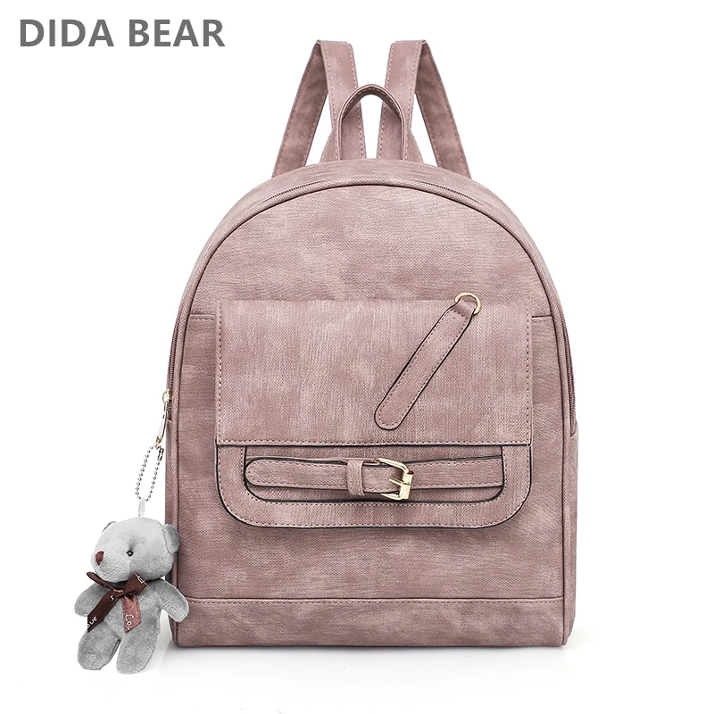 DIDABEAR новые женские рюкзак модные рюкзаки школьная сумка для подростков обувь девочек кожа женские дорожные сумки рюкзак