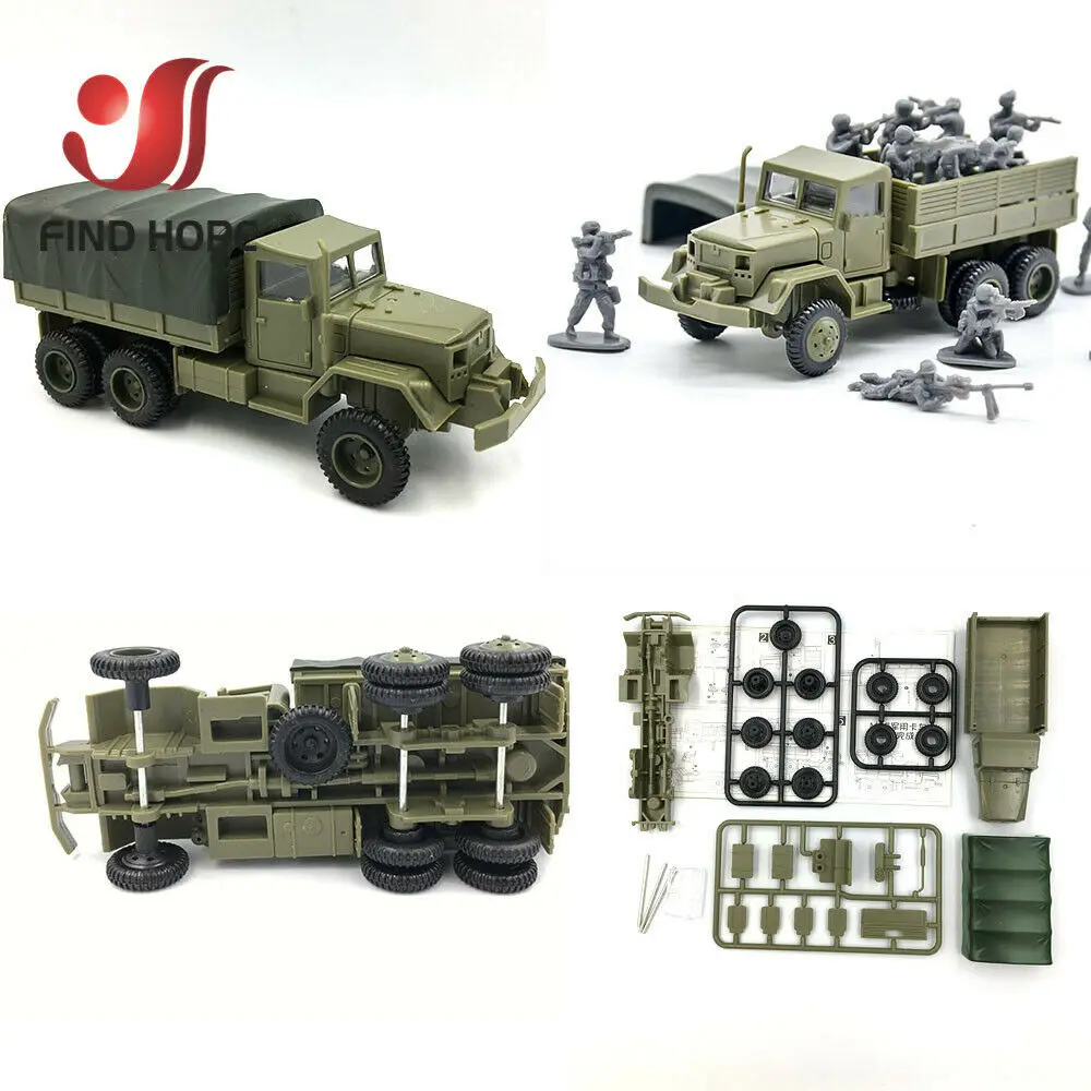 M35 Truck 1: 72 BTR-80 бронированный Перевозчик M35 грузовой автомобиль M1046 KFZ.305 BLITZ строительный блок сборка военной техники модель армии - Цвет: M35 Truck