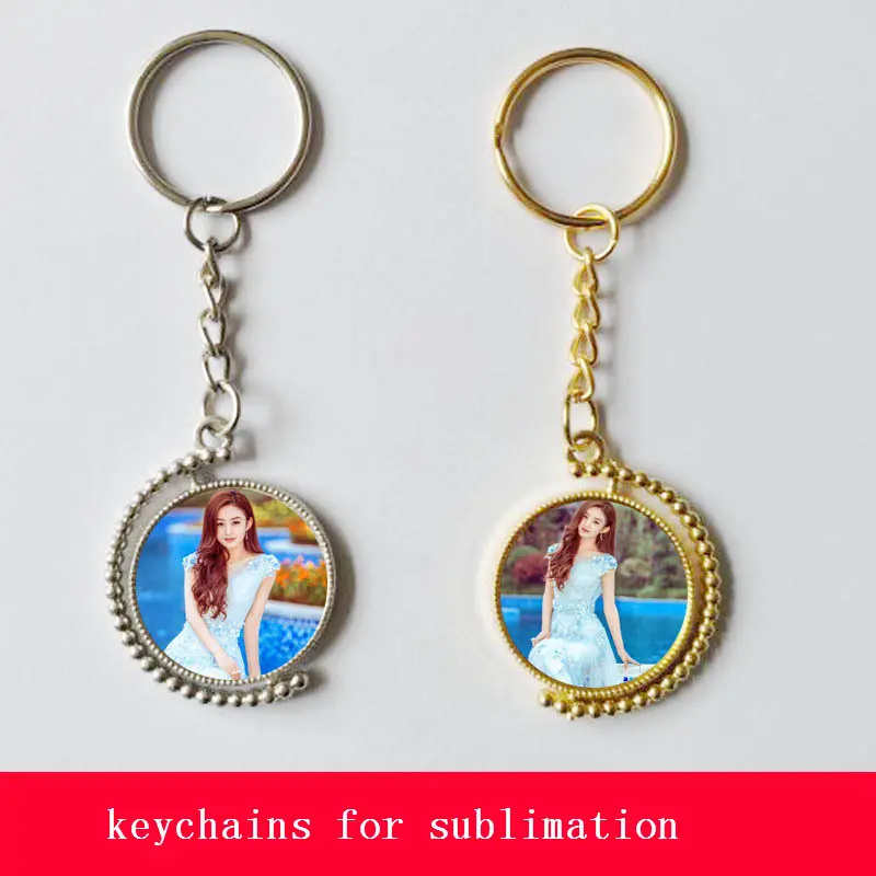 

new style moon keychains for sublimation blank key chain thermal transfer printing gift can print two sides