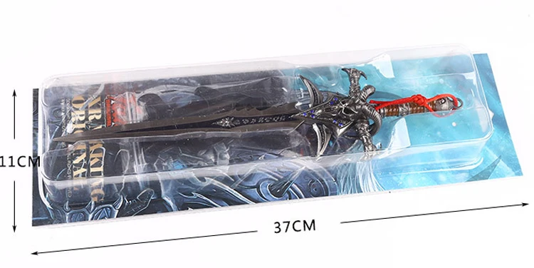 WOW Arthas Menethil sword Frostmourne сплав литье крутое Ремесло быть подарком игрушки для взрослых 30 см