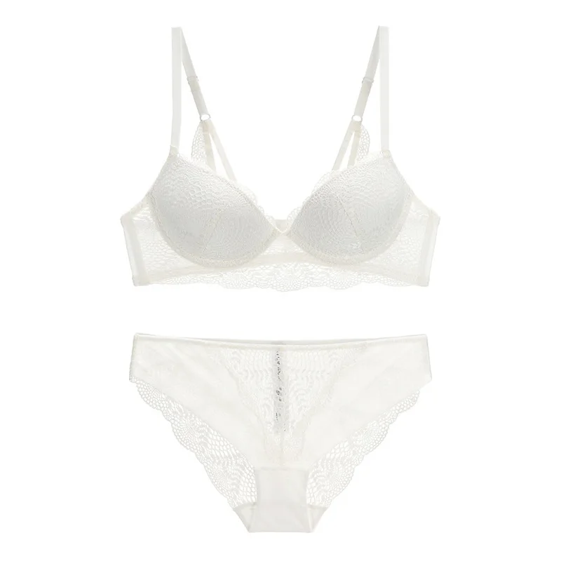 Наборы бюстгальтер + трусы сексуальное кружевное нижнее белье набор для женщин и