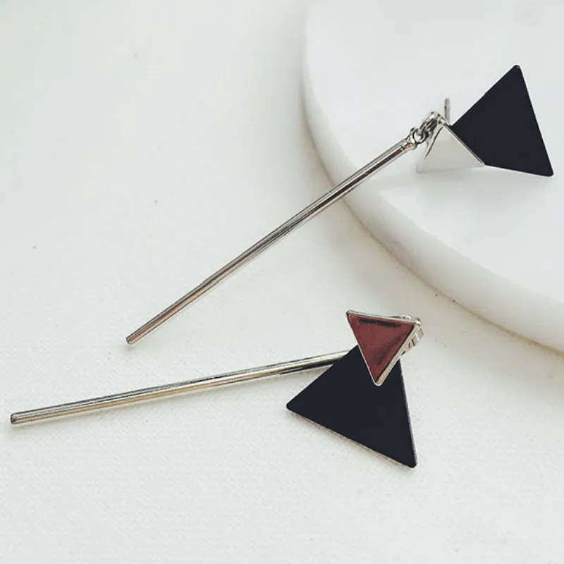 Мода Женские Серьги Элегантных Женщин Прекрасный Сладкий Треугольник Ювелирные