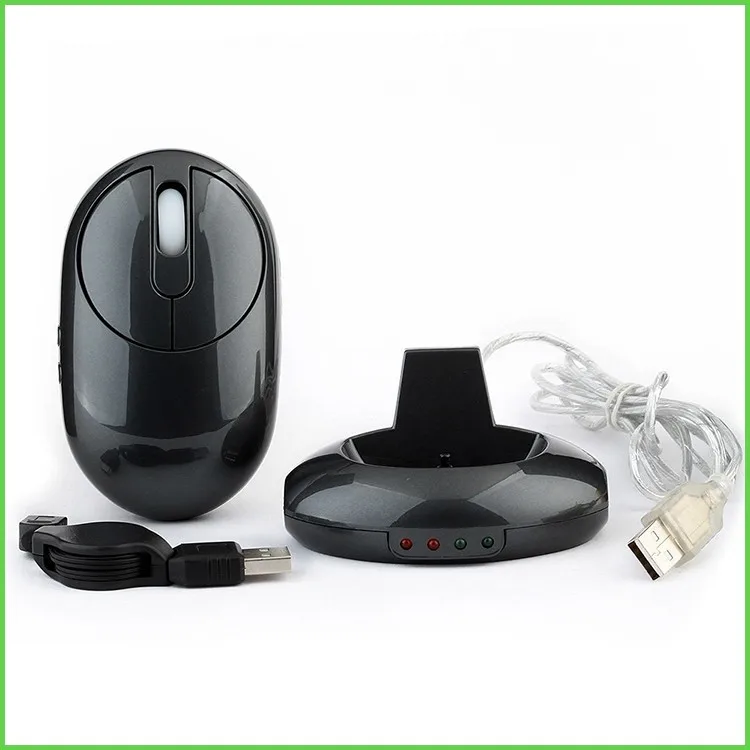 P Smart ID HQ Mini 2,4G Беспроводная перезаряжаемая оптическая мышь с 3 портами usb-хаб 2,0 для ПК, ноутбука, настольного компьютера, Smart tv с зарядным устройством