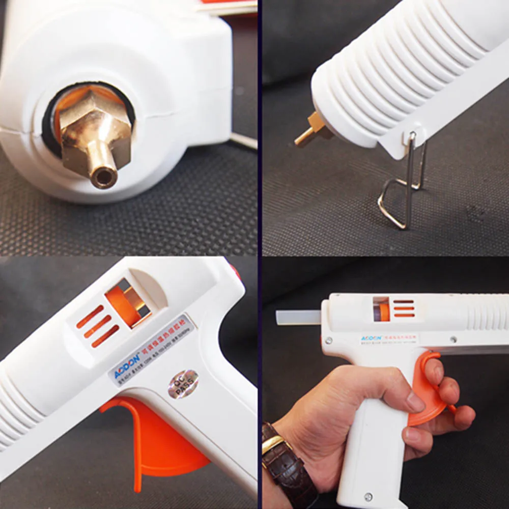 Клеевой пистолет KC1278 Профессиональный клеевой с регулируемой температурой 100/120