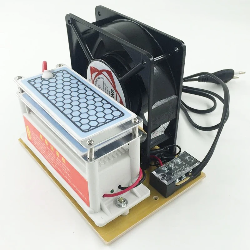 10 Гц/ч 220V O3 генератор озона с вентилятором озонатор воздуха очиститель машина стерилизатор