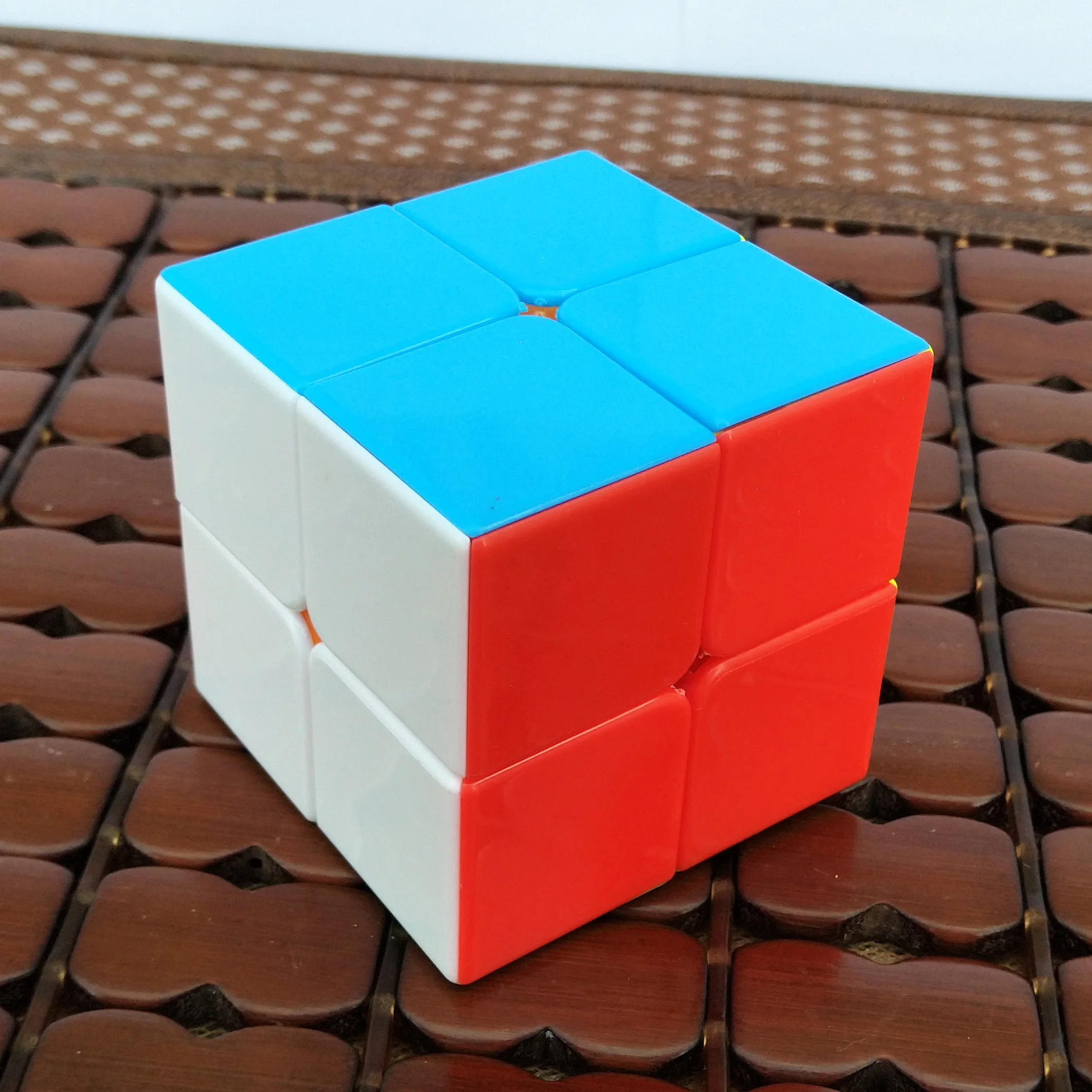 Qiyi 50 мм Cubo Magico 2x2x2 магический куб 2 на магические кубики Striae Competition 2x2 Развивающие