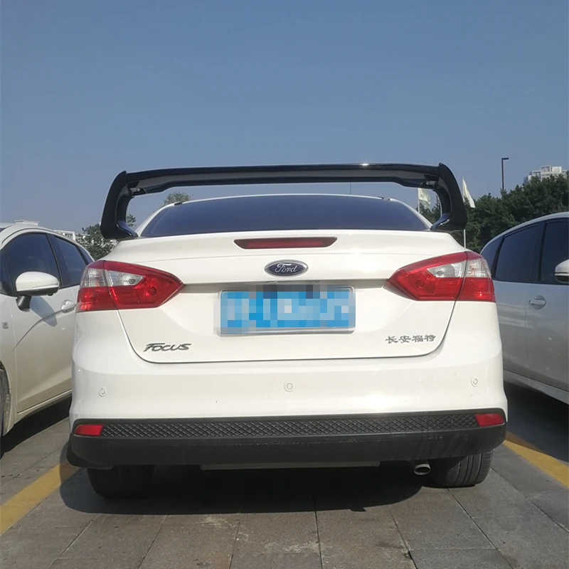 Спойлер для Ford Focus высокое качество ABS материал заднее крыло автомобиля