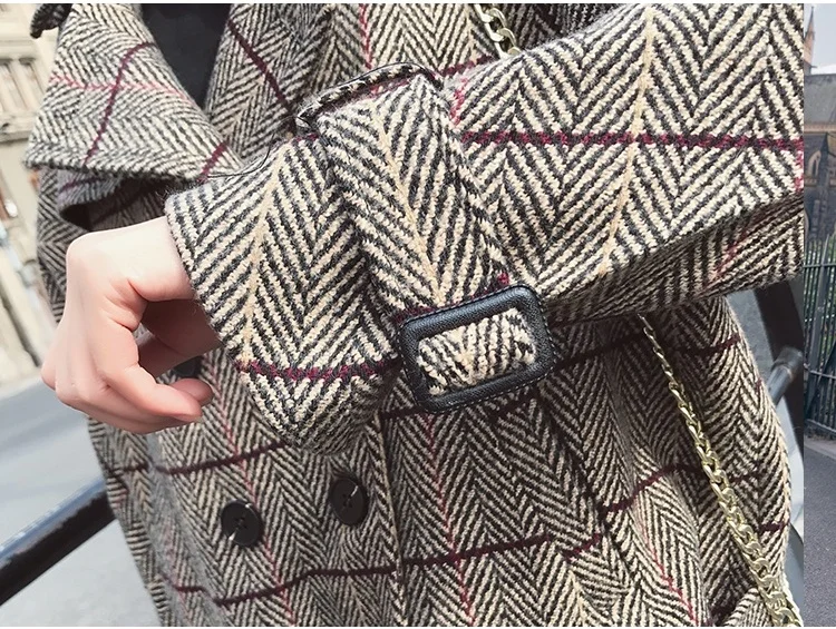 Осень 2018 новое Брендовое модное классическое женское двубортное пальто