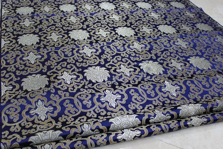 High quality yard dyed jacquard tapestry satin 3D brocade fabric for dress cushion cover curtain patchwork 90x100cm | Дом и сад
