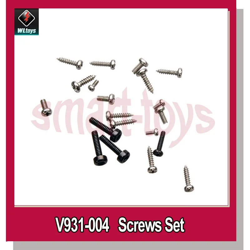 

V931-004 Screws Set for Wltoys V931 AS350 RC Helicopter Spare Parts