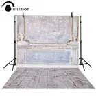 Allenjoy Фотофон с винтажной рамкой, Фотофон с деревянной панелью на Рождество, Новый год