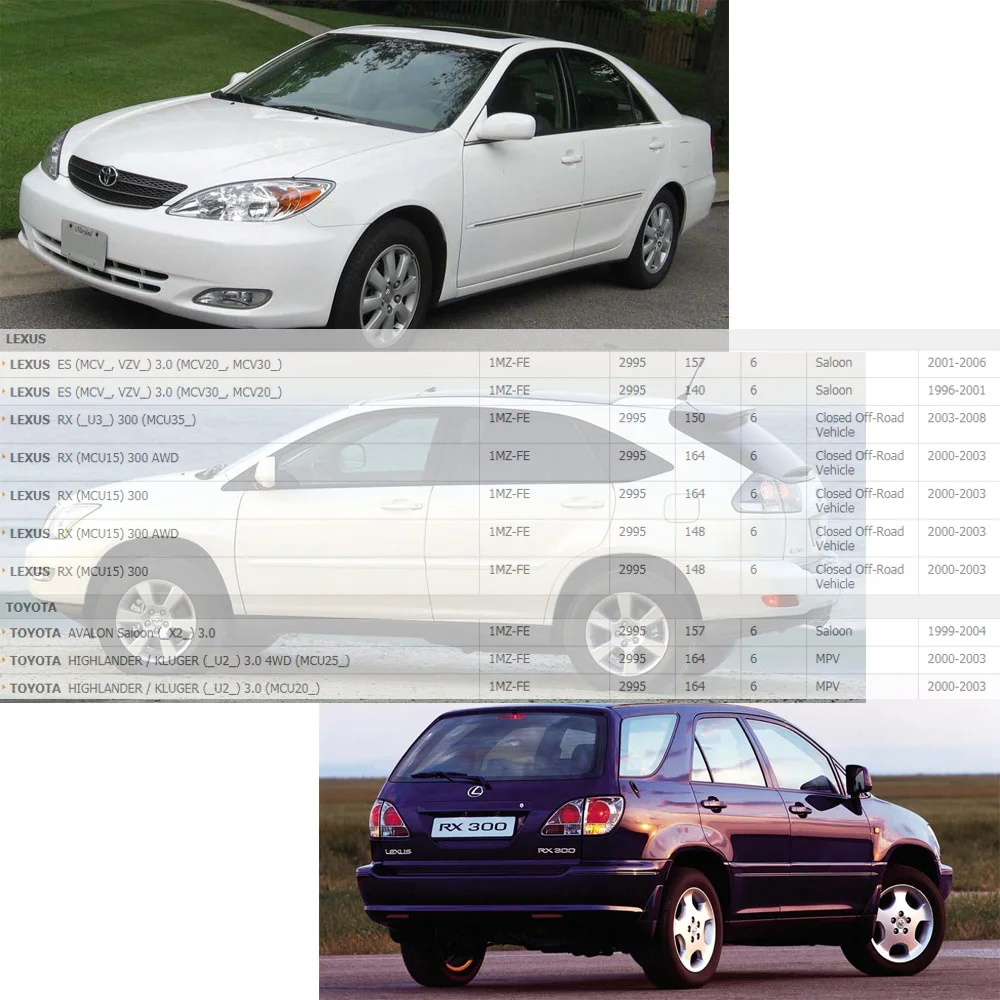6 шт. высокое качество катушки зажигания для T-OYOTA CAMRY L-EXUS ES RX300 3.0L V6 (1997-2008) 90919-02234