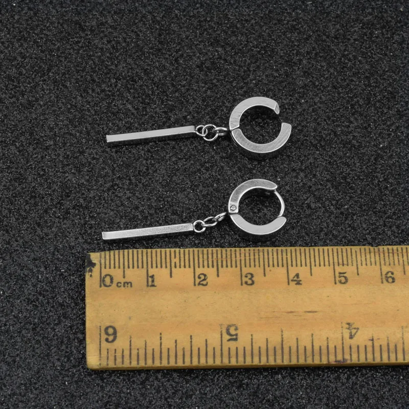 1 шт. классические длинные висячие серьги в полоску модные ювелирные изделия для