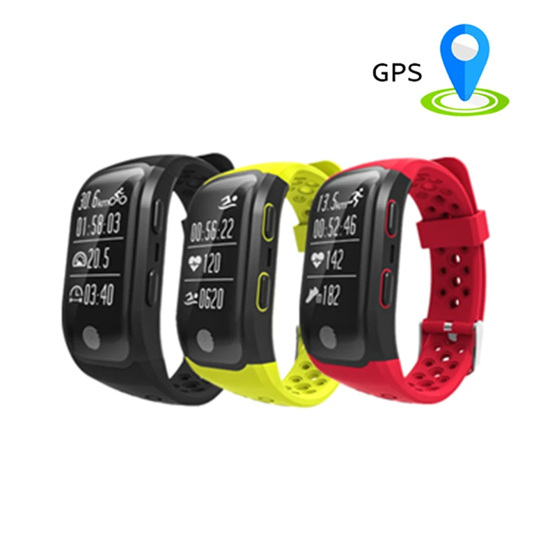 Smart wit S908 gps умный Браслет монитор сердечного ритма Сидячий напоминание шагомер