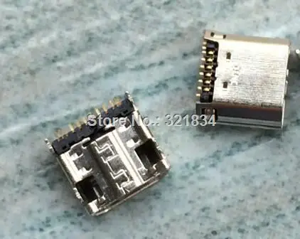 100 шт./лот Micro USB порт коннектор для samsung GALAXY Tab 3 7 0 SM T210 T21I 9200 I9205 P5200 T211|port connector|l