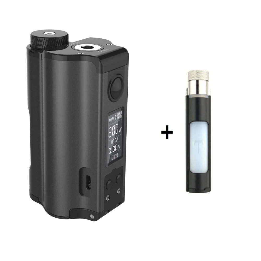 Новинка DOVPO Topside Dual 200 Вт Top Fill TC Squonk MOD с бутылкой 10 мл без аккумулятора 18650 боксмод VS