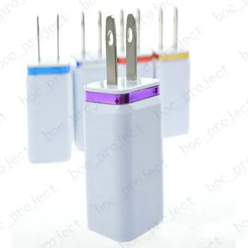 Сетевое зарядное устройство с двумя USB-портами 5 В 100 А | Мобильные телефоны и