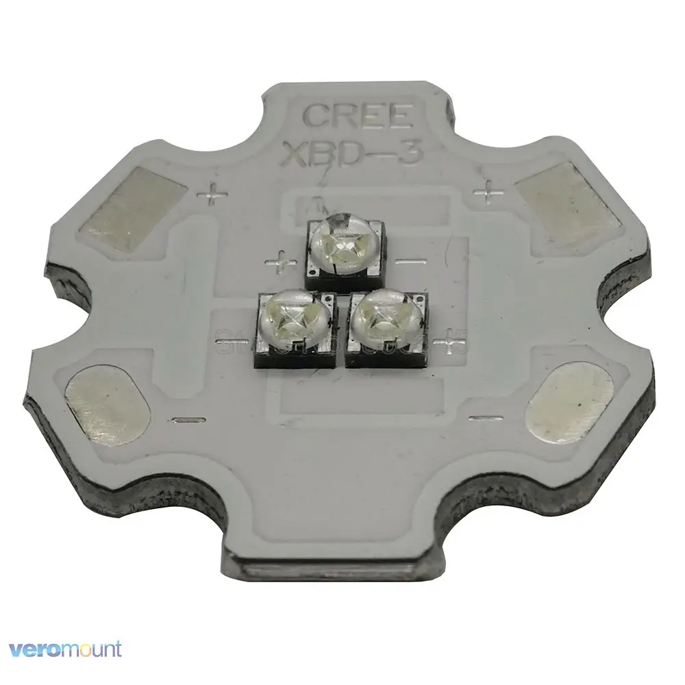 5 шт. Cree XBD XB D 3 светодиода чипа 9 Вт светодиодный излучатель света белый/теплый
